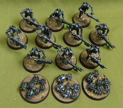 Necron Warriors painted - Necrons - Warhammer 40K #1B5