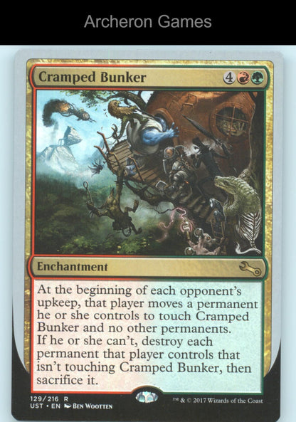 Cramped Bunker 129 R MTG Card Unstable