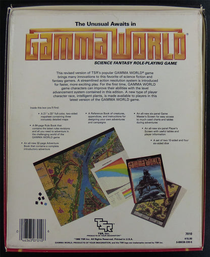 Gamma World: Science-Fantasy Roleplaying Game OOP - TSR Games #221
