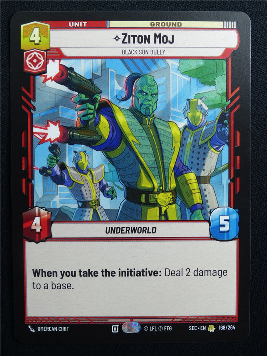 Ziton Moj 168/264 - Star Wars Unlimited Card #9S