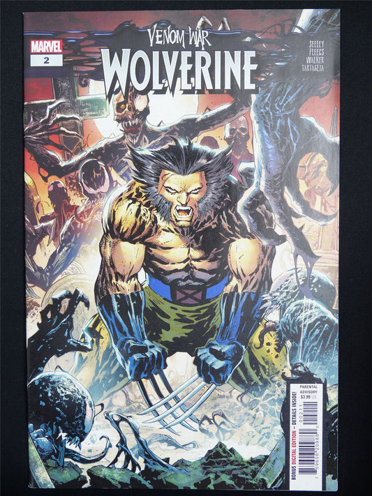 WOLVERINE #2 Venom War - Marvel Comic #2TJ