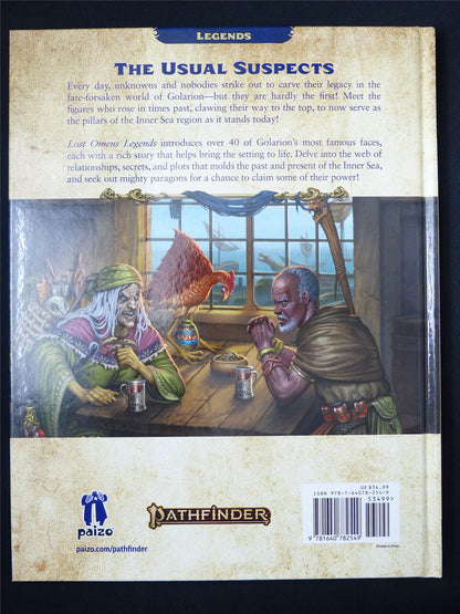 Pathfinder 2nd Ed: Lost Omens Legends - Roleplay Hardback #470