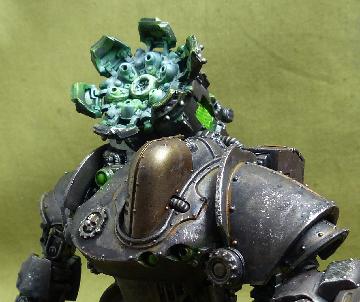 Thanatar Cavas Siege-automata painted - Mechanicum - Warhammer HH #52A