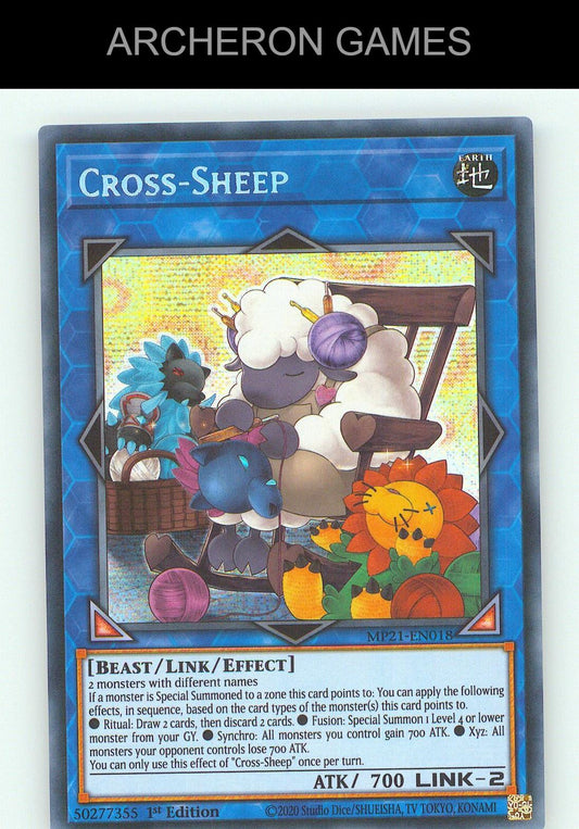 Cross-Sheep SEC YUGIOH Card