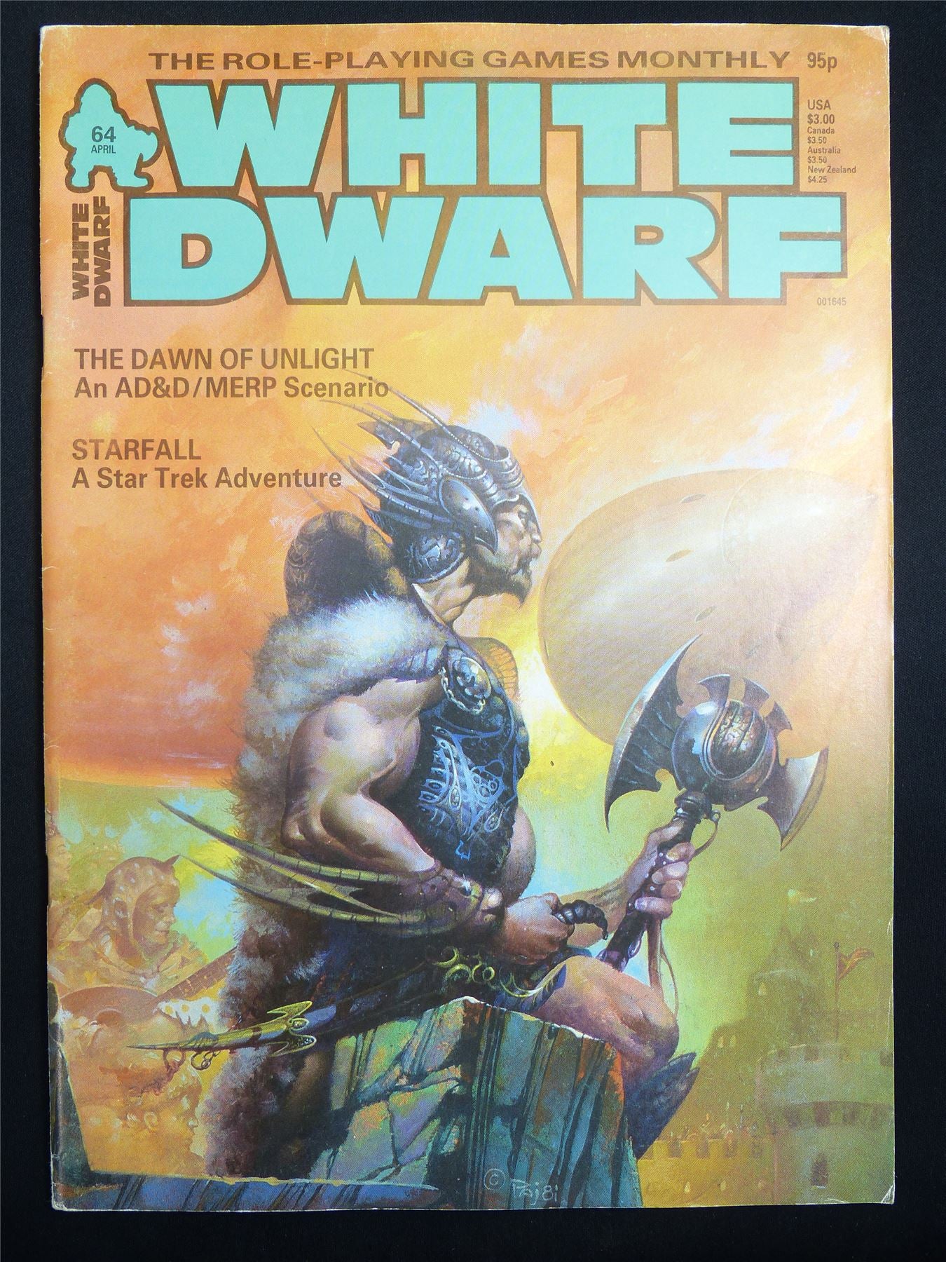 Vintage White Dwarf #64 OOP - Warhammer Magazine #L8
