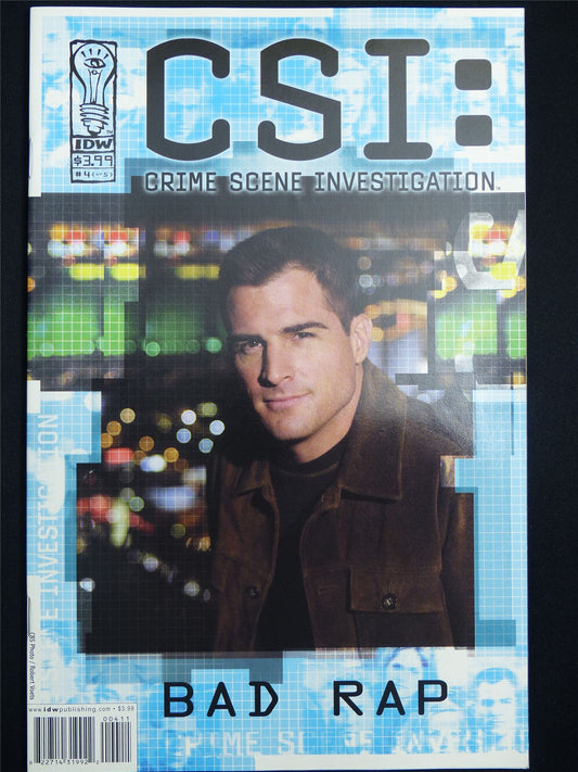 CSI: Crime Scene Investigation: Bad Rap #4 - IDW Comic #2S8