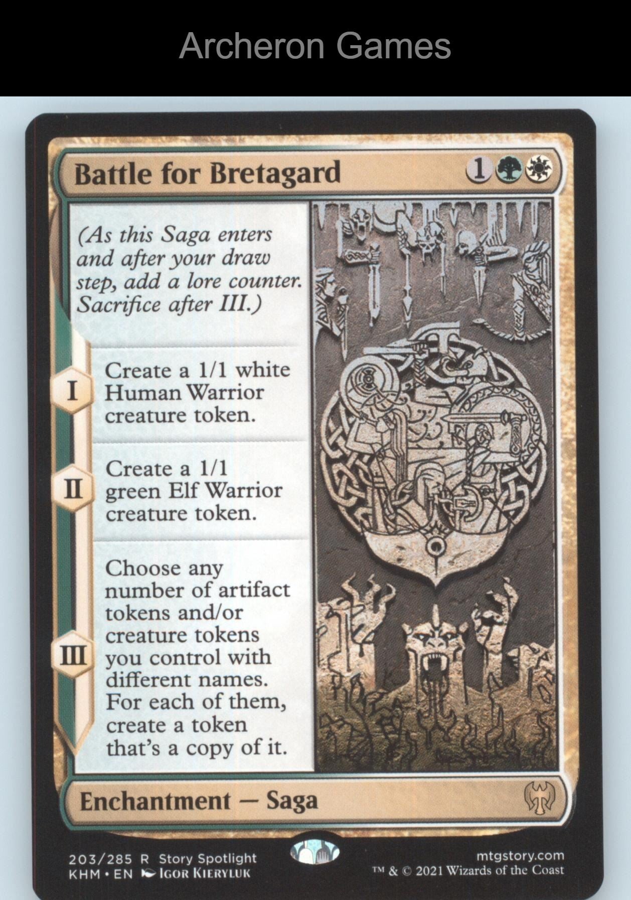 Battle for Bretagard 203 R MTG Card Kaldheim