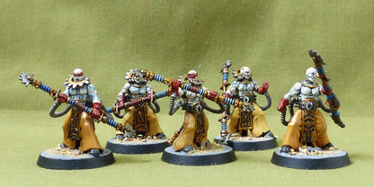 Corpuscarii Electro-Priests painted - Adeptus Mechanicus - Warhammer 40K #2WP