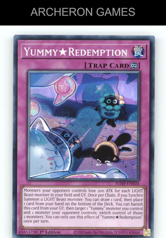 YummyRedemption (Super Rare) SR YUGIOH Card