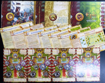 Battlelore 1st edition Game - Includes Call to Arms & Epic Expansions - Boardgame #36D