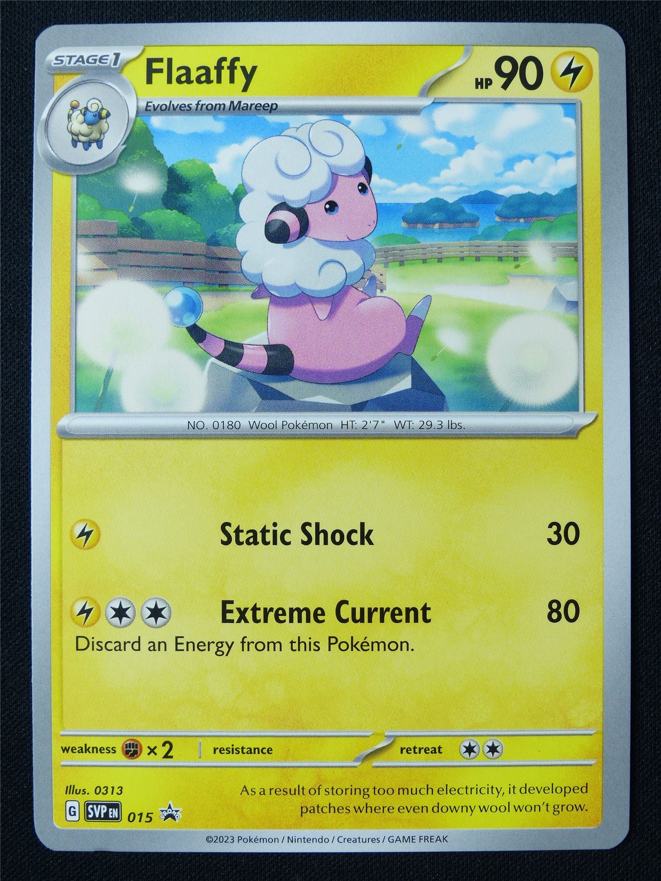 Flaaffy 015 Promo - Pokemon Card #1F9