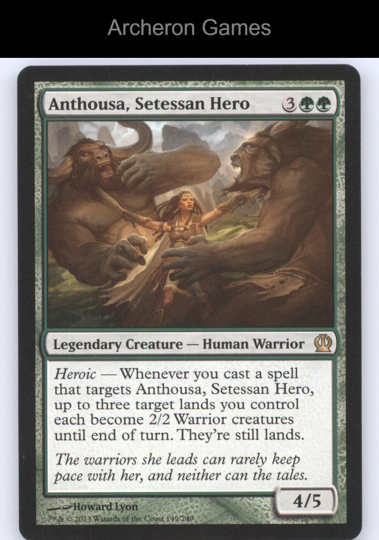 Anthousa, Setessan Hero 149 R MTG Card Theros