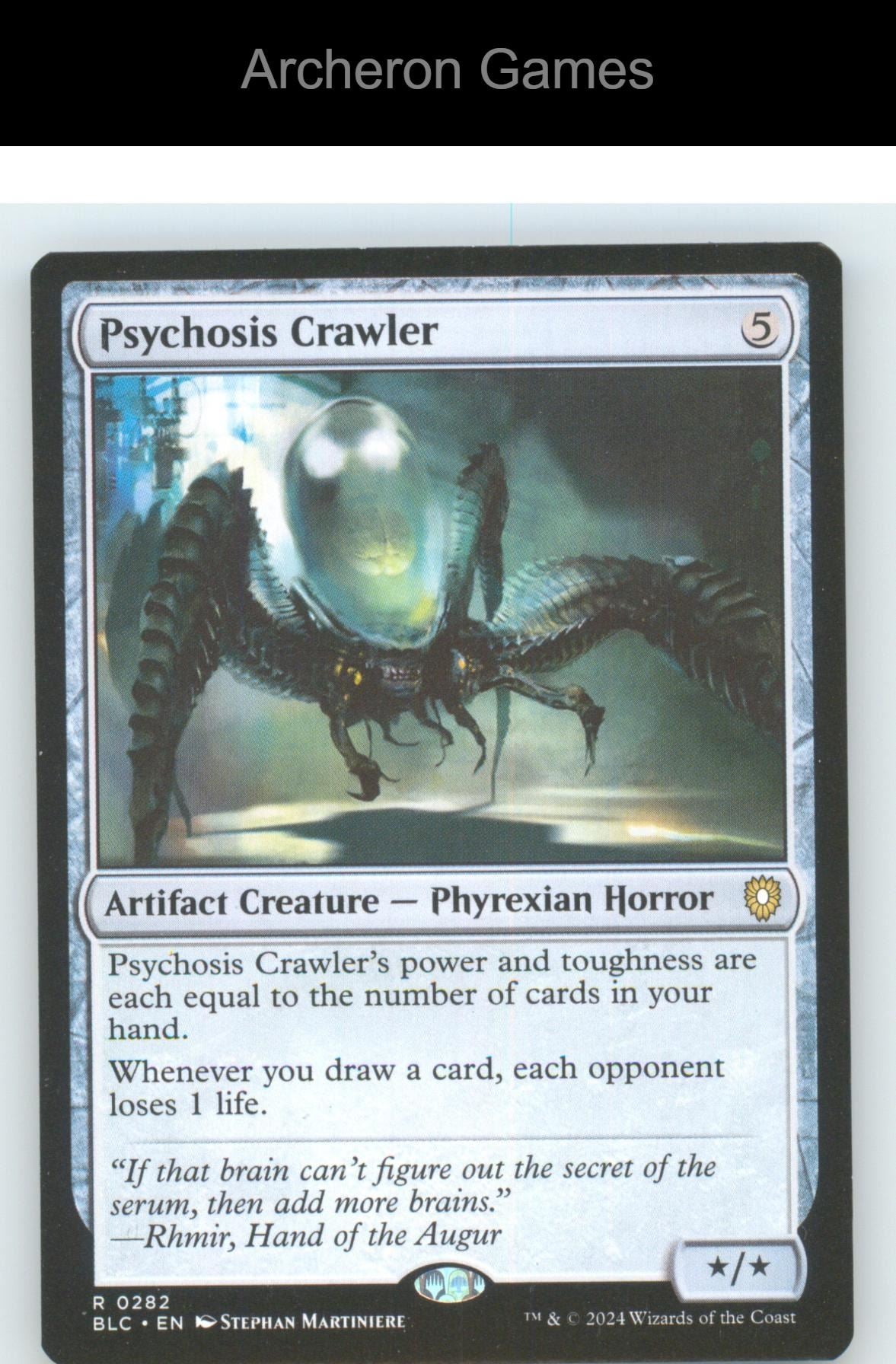Psychosis Crawler BLC 282 R MTG Card NM/EX+