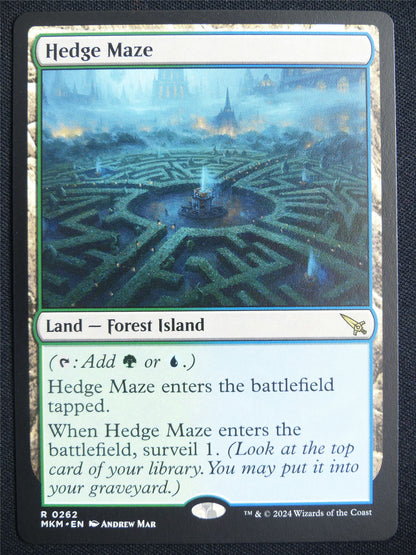 Hedge Maze - MKM - Mtg Card #213