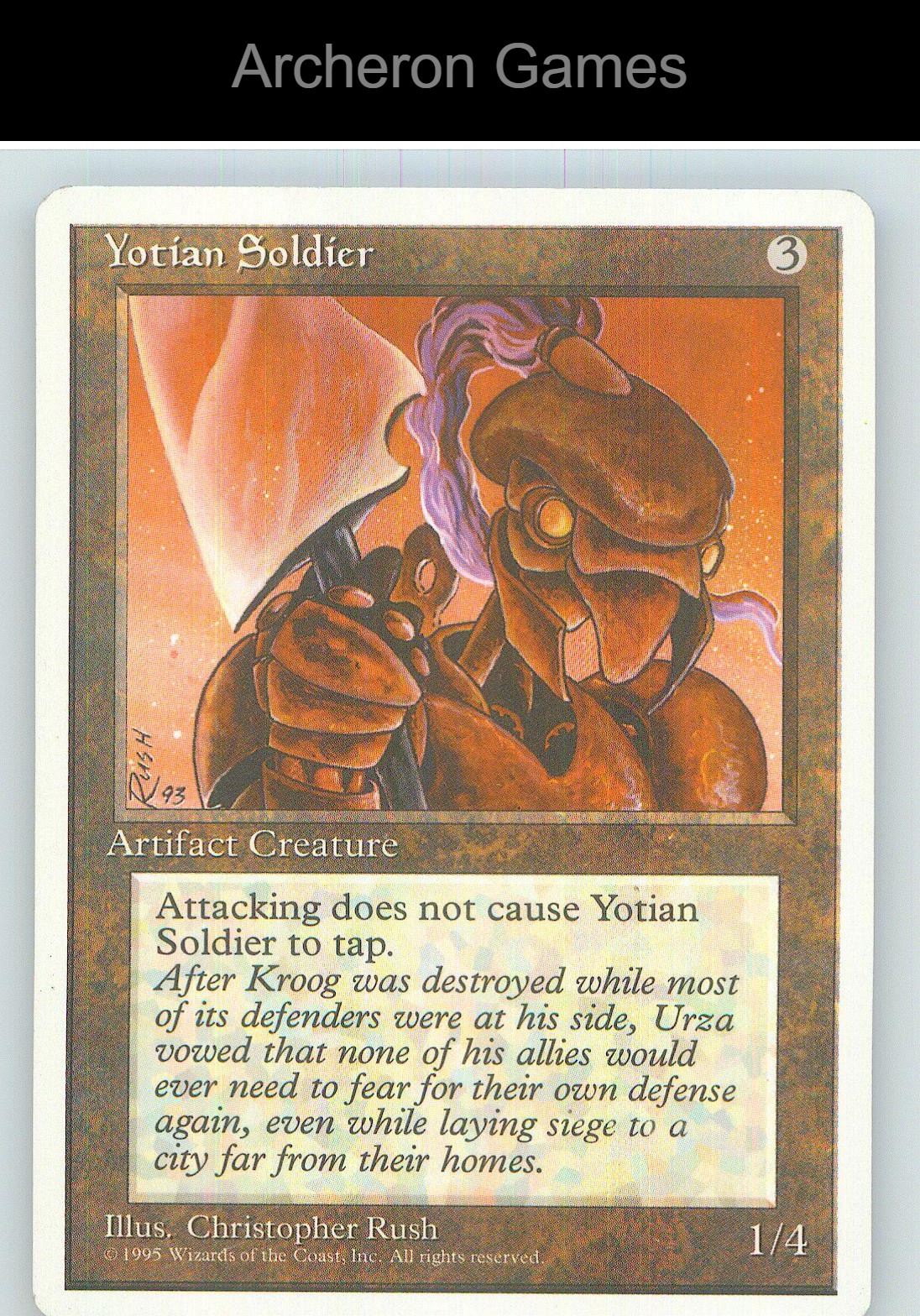 Yotian Soldier 4ED C MTG Card NM/EX+
