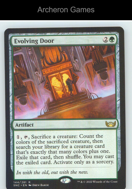 Evolving Door SNC 144 R MTG Card NM/EX+