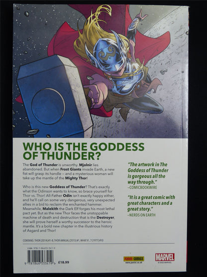 HEAVY Thor: Goddess of Thunder Omnibus - Marvel Graphic Softback #2VF