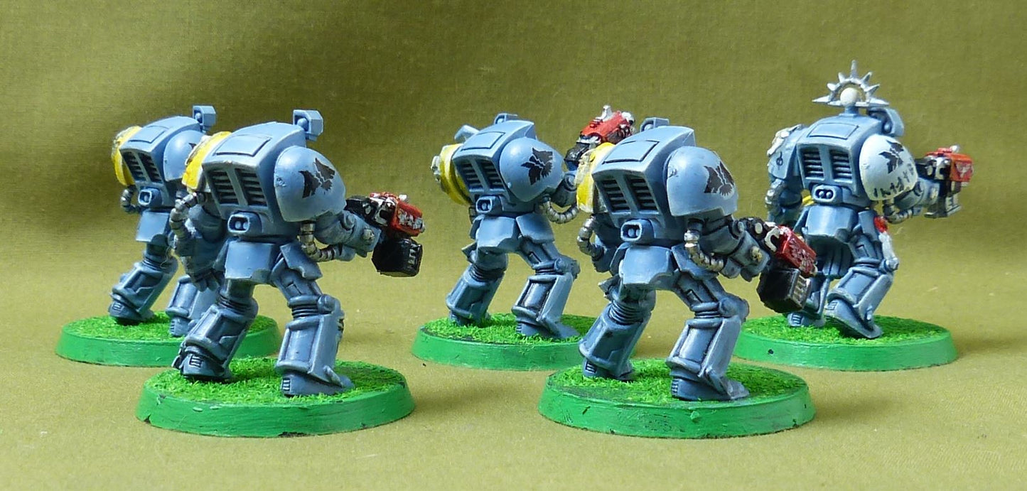 Classic Plastic Terminators painted - Space Wolves - Warhammer 40K #40S