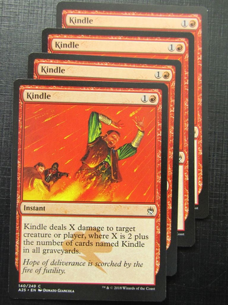 Kindle x4 - Masters 25 - Mtg Card # 10B28