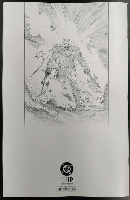 Dark Nights metal DC WIP #1 - DC Large Comic Greg Capullo #2YS