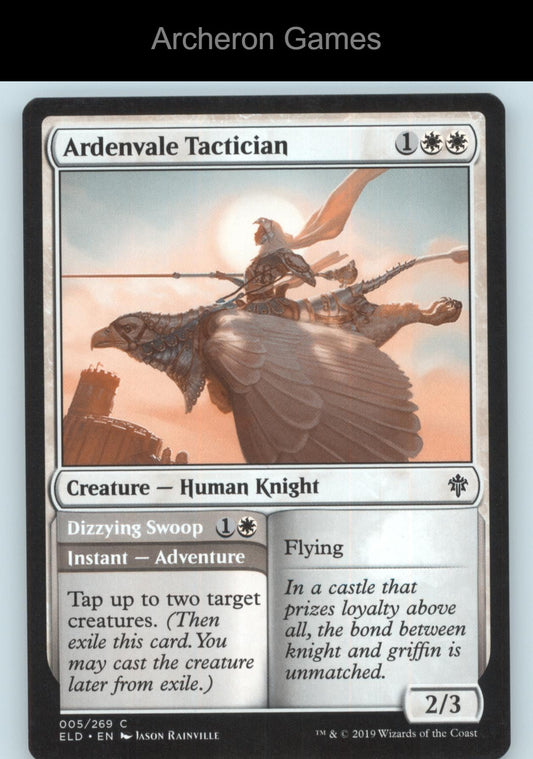 Ardenvale Tactician 5 C MTG Card Throne of Eldraine
