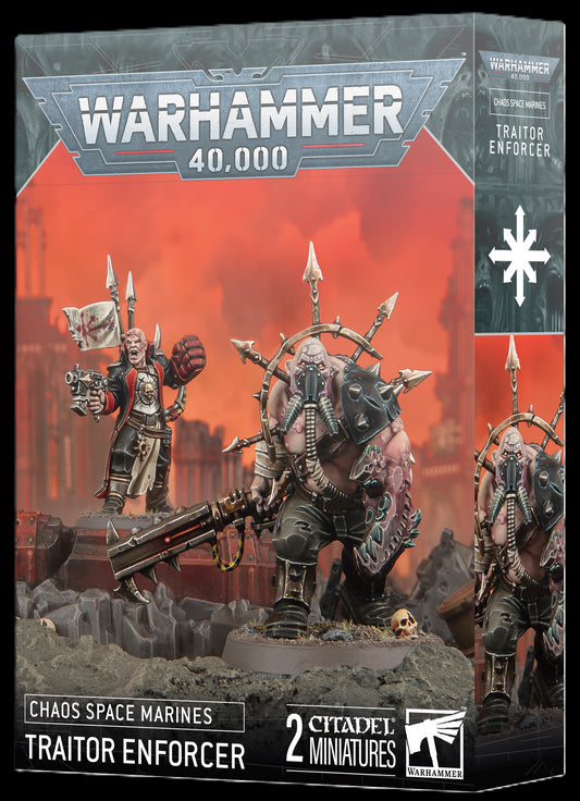 Traitor Enforcer - Chaod Space Marines - Warhammer 40k - Available from 08/11/25
