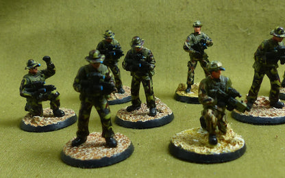 Battlefield Evolution: EFTF European Federal Task Force Plastic Miniatures #R0