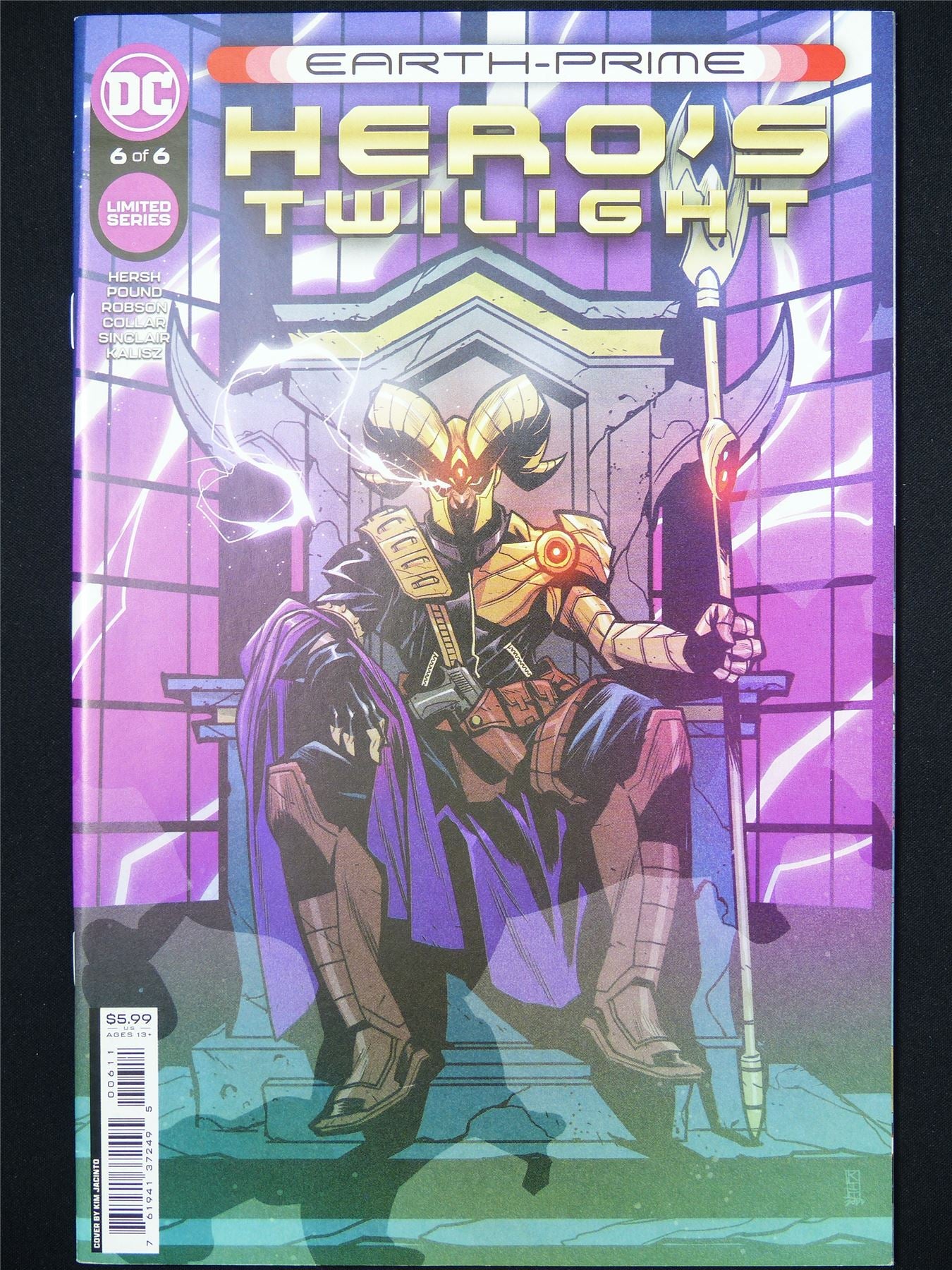 EARTH Prime: Hero's Twilight #6 - B&B DC Comic #7ZC