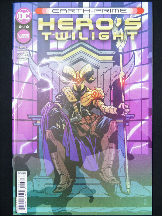 EARTH Prime: Hero's Twilight #6 - B&B DC Comic #7ZC