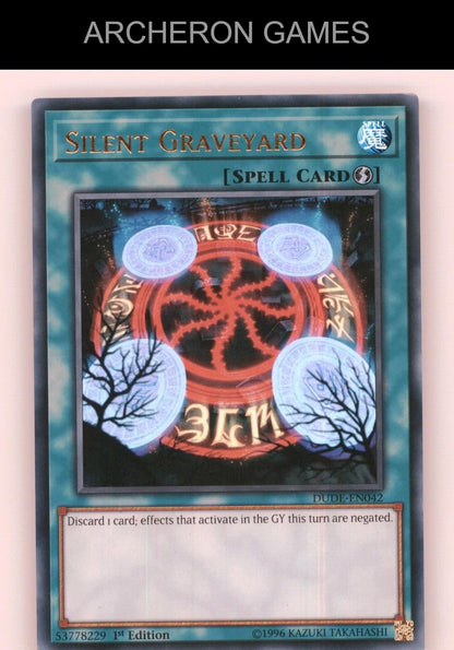 Silent Graveyard Ultra Rare YUGIOH Card