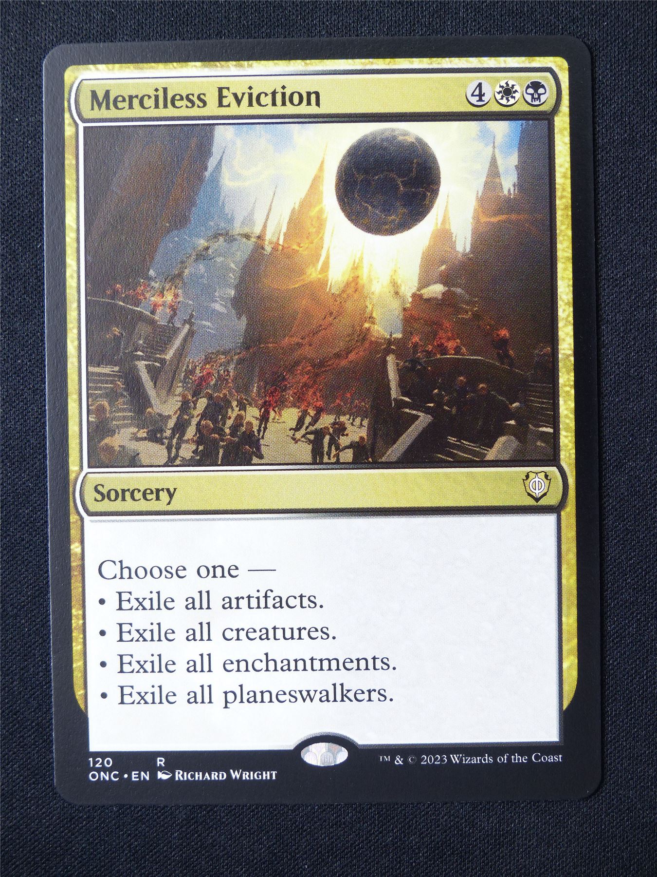 Merciless Eviction - ONC - Mtg Card #5FW