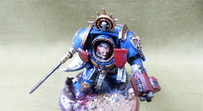 Space Marines - Captain in Terminator Armour painted - Warhammer 40K #19V