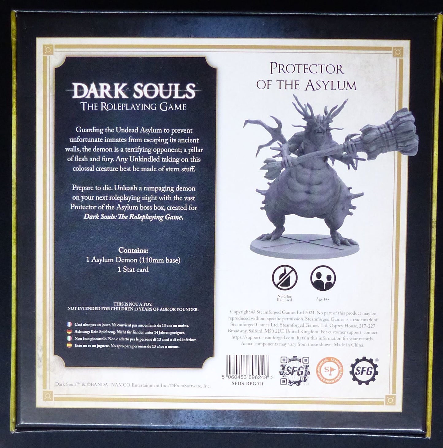 Protector of the Asylum - Dark Souls Roleplaying Game Miniatures #3KV