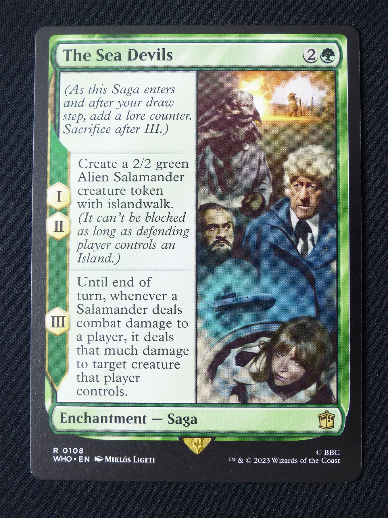 The Sea Devils - WHO - Mtg Card #33K