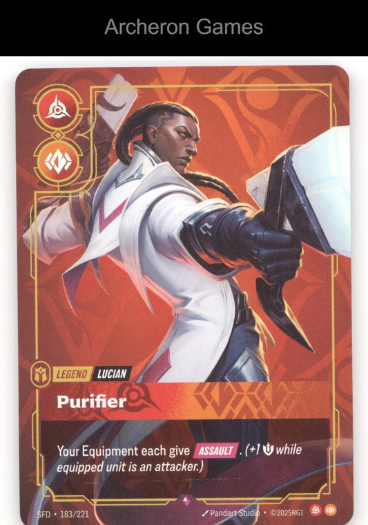Lucian - Purifier SFD 183/221 R  Card Spiritforged
