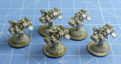 Landspeeders set of 5 Classic Metal - Warhammer Epic #VM
