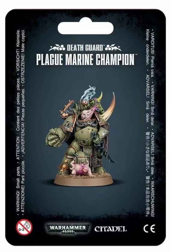Plague Marine Champion - Death Guard - Warhammer 40k