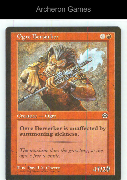 Ogre Berserker P02 C MTG Card NM/EX+