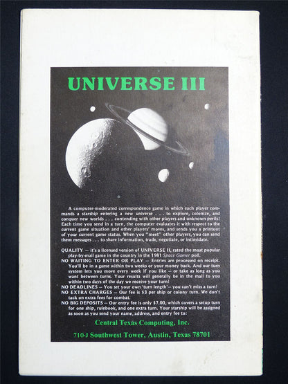 The Journal of the Travellers' Aid Society #12  - Roleplaying Booklet #2TH
