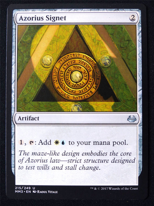 Azorius Signet - MM3 - Mtg Card #KY