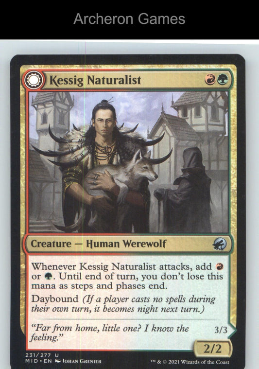 Kessig Naturalist MID 231 UC MTG Card NM/EX+