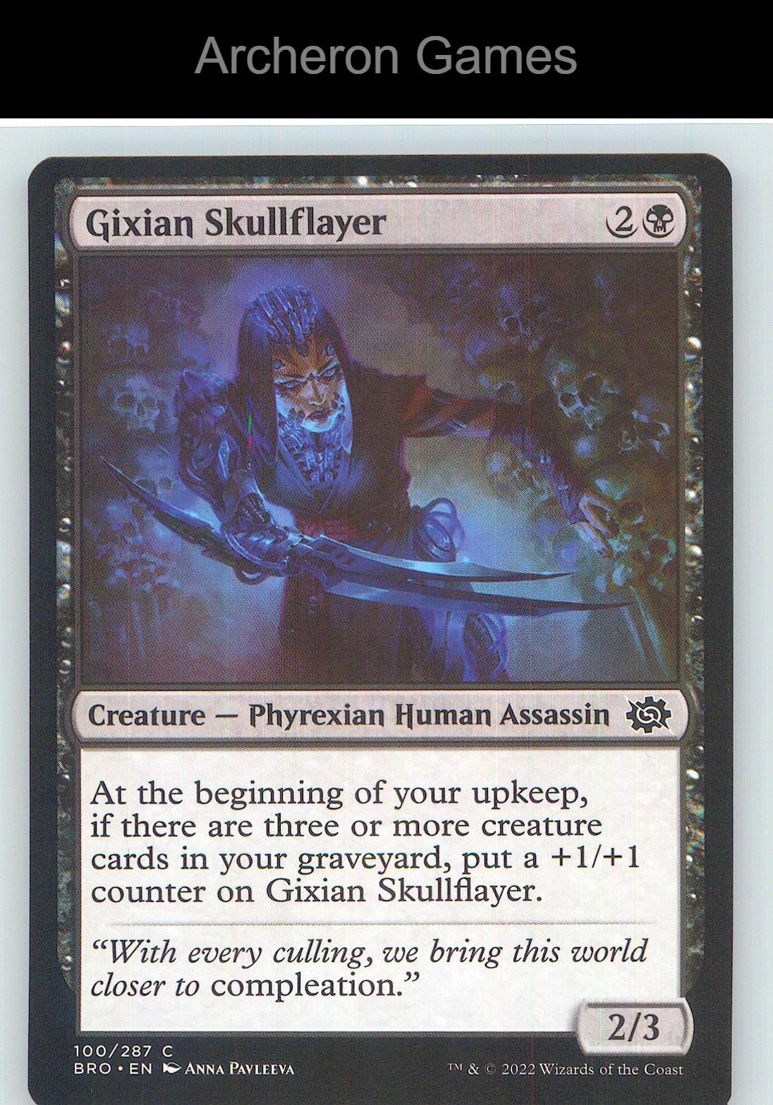Gixian Skullflayer BRO 100 C MTG Card NM/EX+