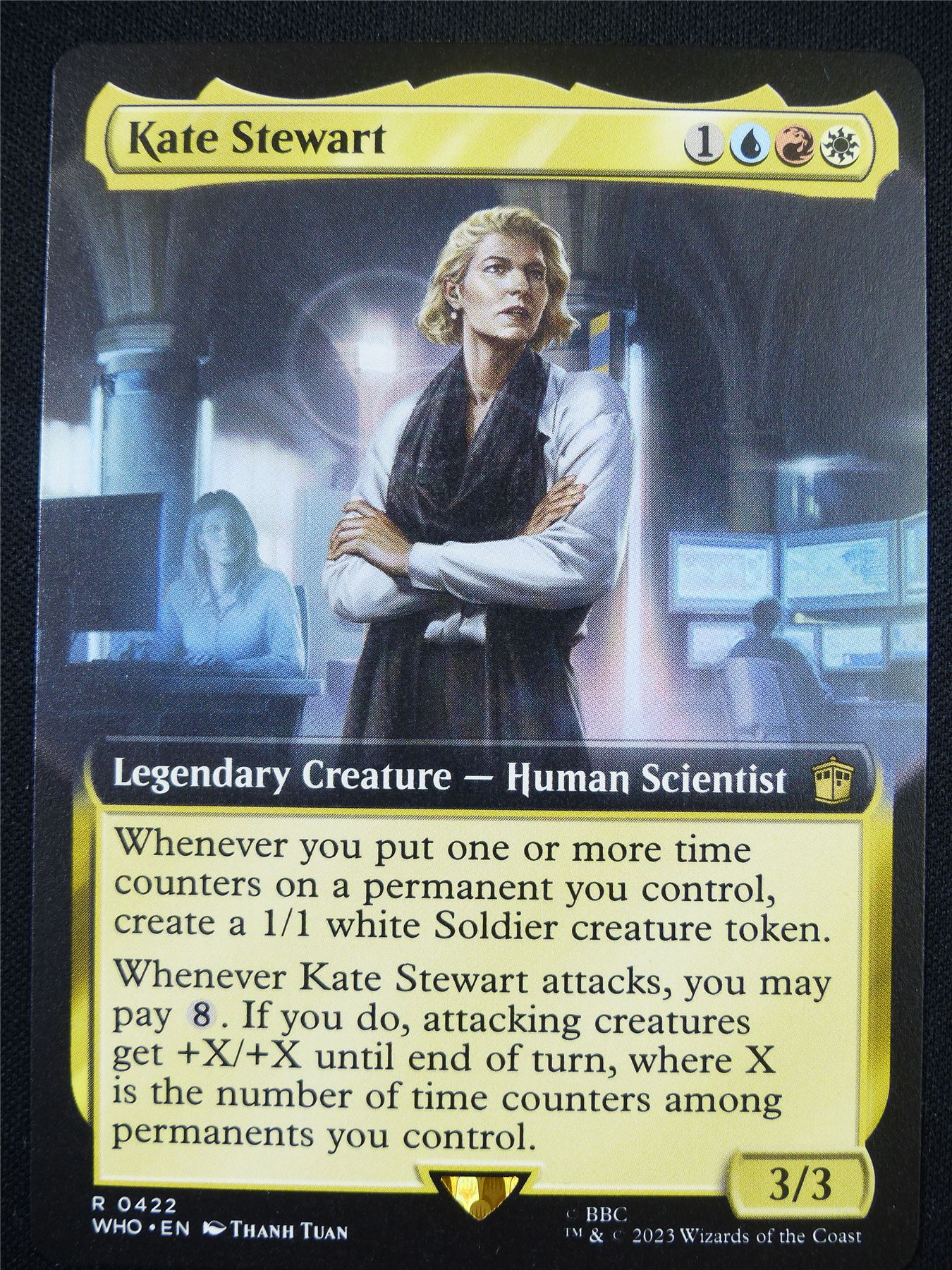 Kate Stewart Extended Art - WHO - Mtg Card #GF