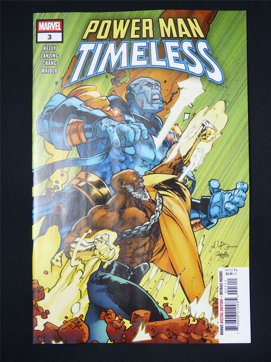 POWER Man: Timeless #3 - Jul 2025 Marvel Comic #2NI