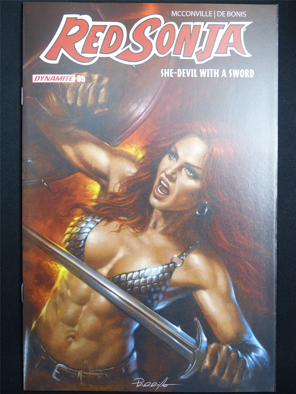 RED Sonja: She-Dvil with a Sword #5 Cvr B - Sep 2026 Dynamite Comic #4K2