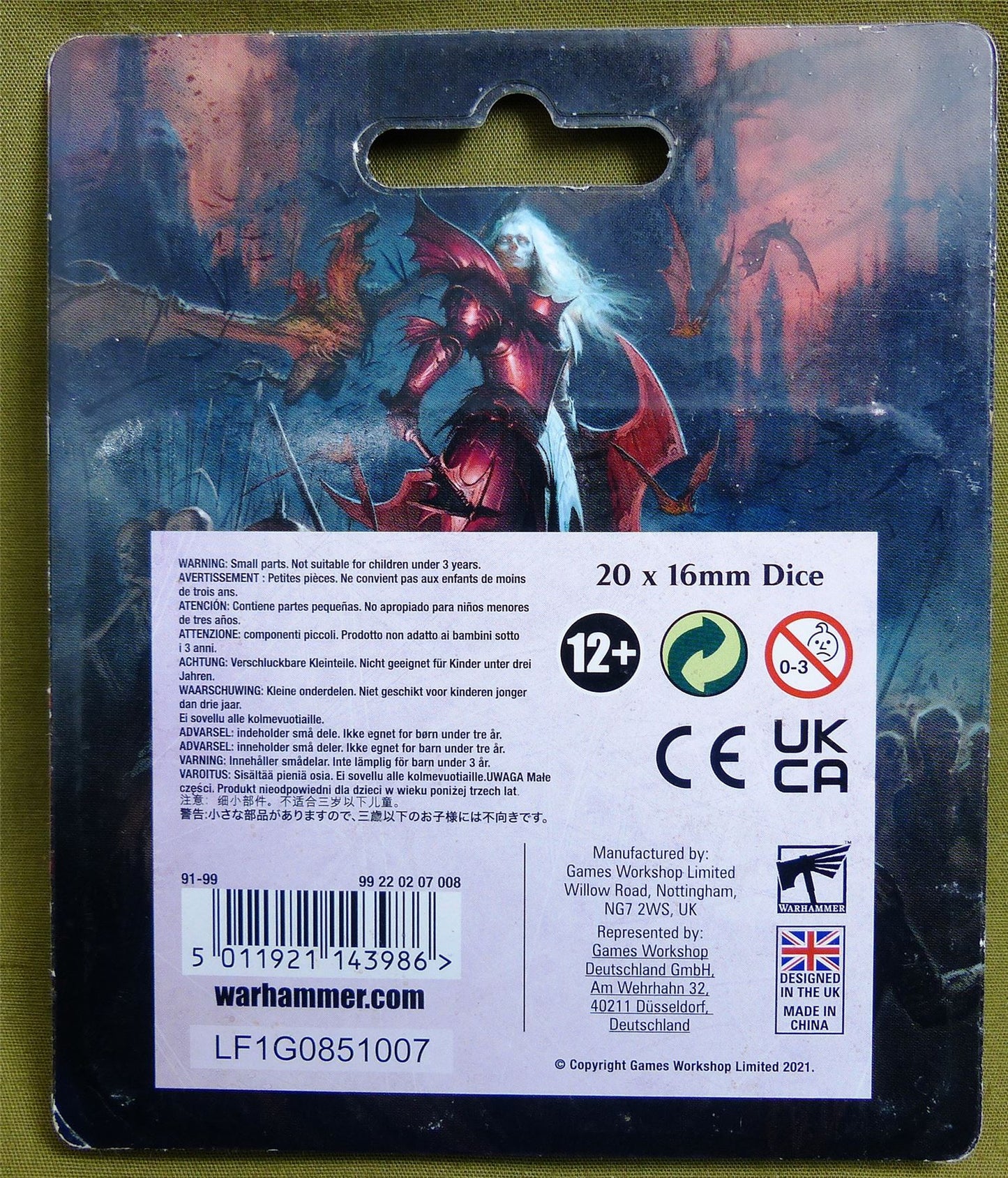 Soulblight Gravelords Dice - Warhammer AoS #4IC