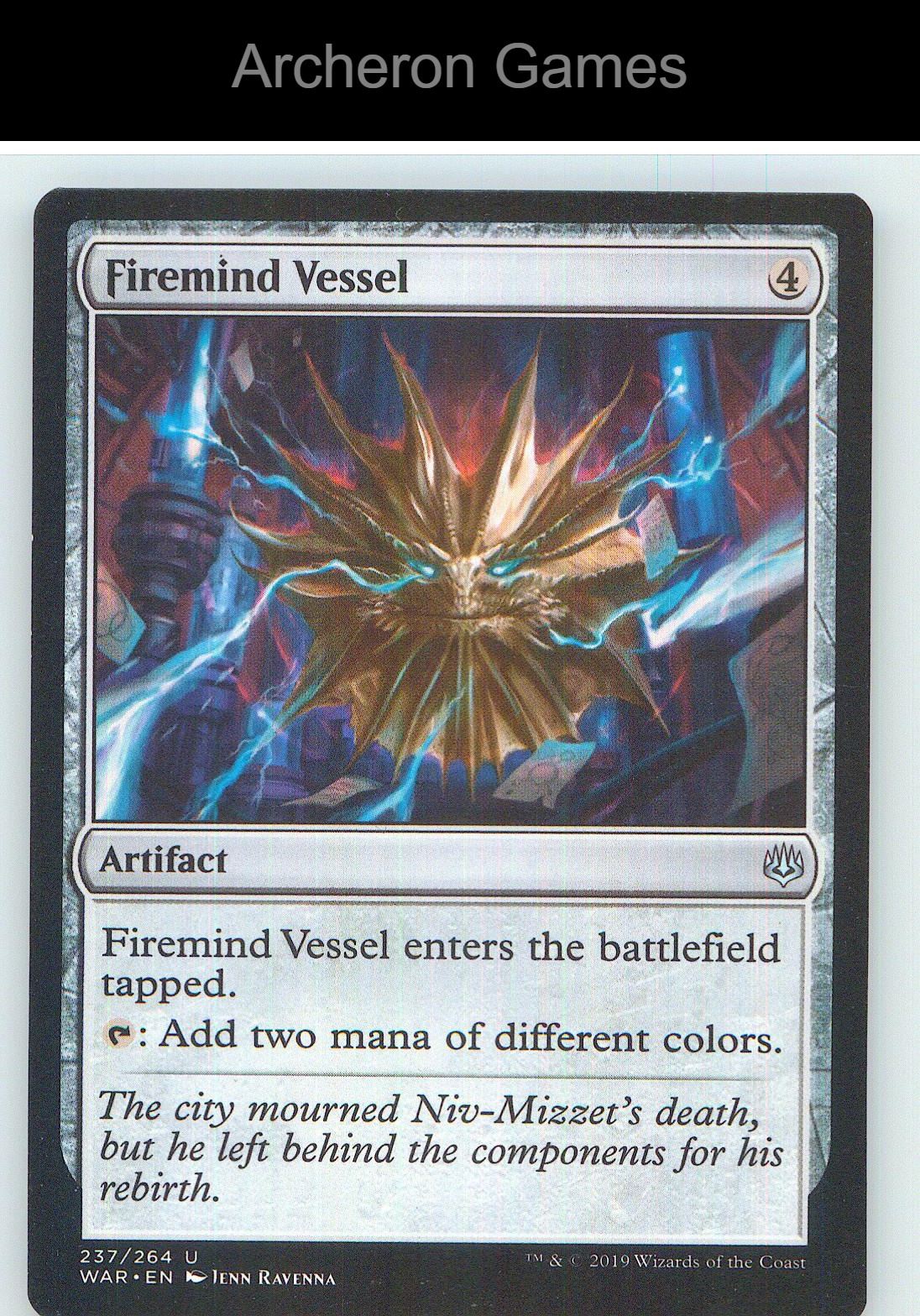 Firemind Vessel WAR 237 UC MTG Card NM/EX+