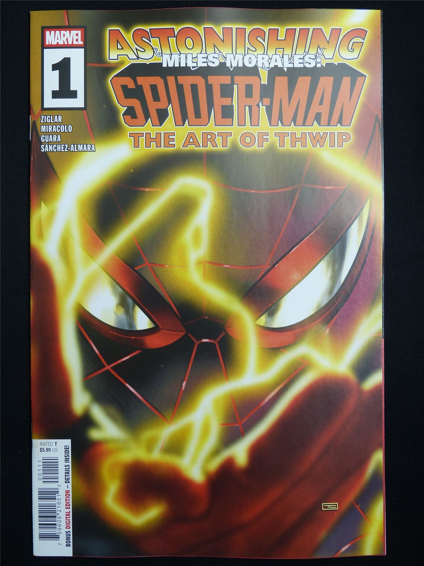 Astonishing Miles Morales: SPIDER-MAN The Art of Thwip #1 Cvr A - Jul 2026 Marvel Comic #37