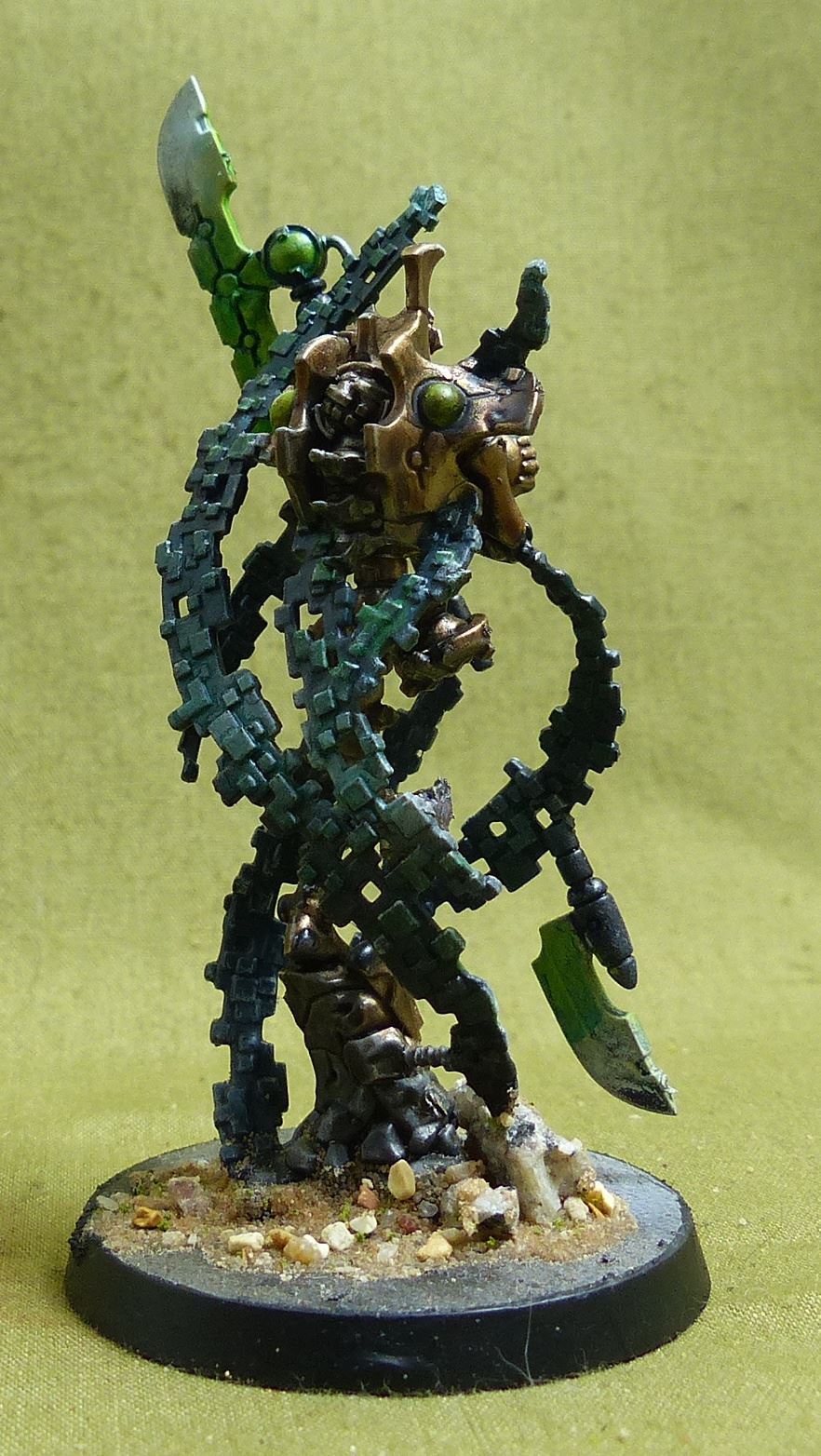 Overlord with Translocation Shroud painted - Necrons - Warhammer 40K #1QJ