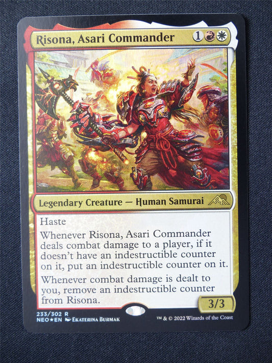 Risona Asari Commander Foil - NEO - Mtg Card #5EG